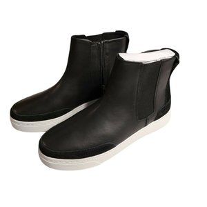 Timberland Women's Black Atlanta  Green  Chelsea Boots SIZE 9.5 NWOB